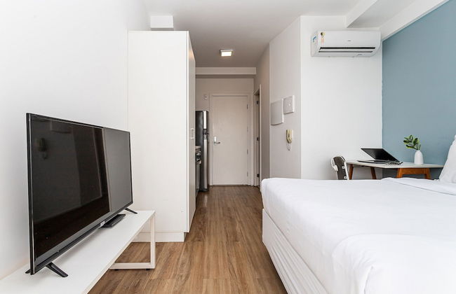 Setin Downtown Praca da Sé by Viva - Prédio completo com piscina perto de estação de metrô no Centro de São Paulo - Foto 37