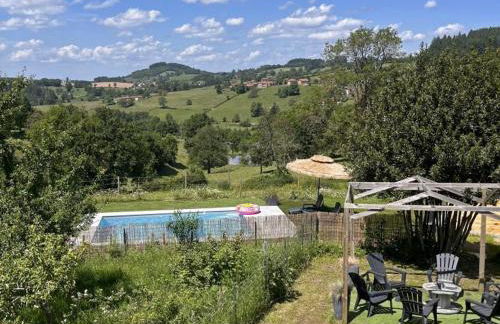 Gîte en pierres avec piscine partagée - FR-1-496-126 - Foto 11