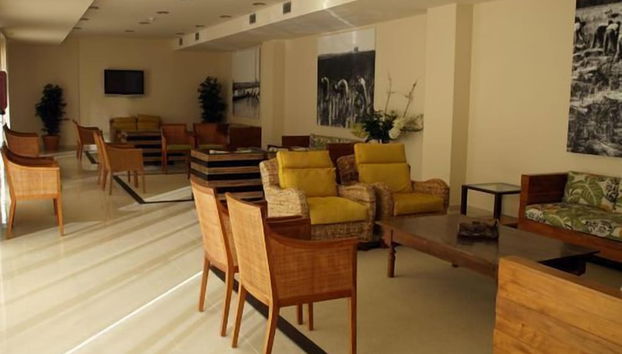 Zona de estar del vestíbulo