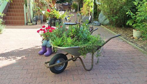 FeWo ,,An der kleinen Wilde'' - Foto 4, Garden view