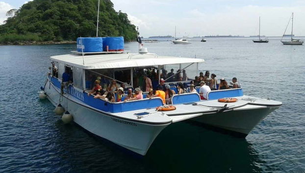 Enjoy a short 30-minute ferry ride