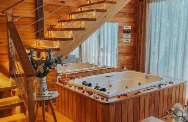 Cabana Rústica com vista para as Montanhas - Foto 1