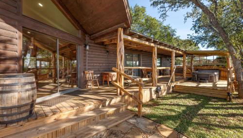 Guadalupe Bluff Log Cabin - Foto 5