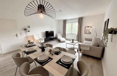 Design am Rhein I Traumlage Rheinufer I 3BR I Küche I öffentl Parkplätze I helloYOU apartments x BRIGHT Collection - Foto 1