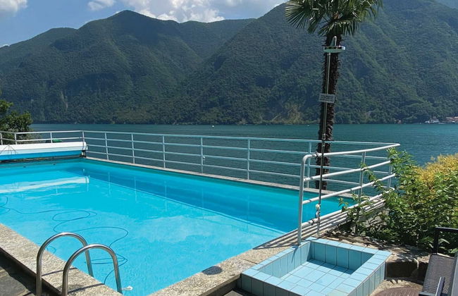 Lugano Blue Marine On Lake Shore - Foto 1