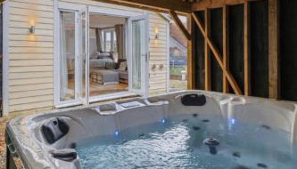 Cosy Studio Cabin with Optional extra Hot Tub Lilliput near Sandbanks beach - Foto 1