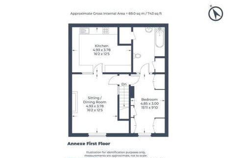 Stable Annex Bisham - Vibrant 1 Bed With Parking - Photo 18