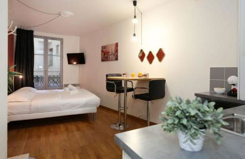 101 - Studio confortable avec kitchenette Paris 5 - Foto 9