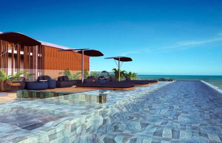 Flat no New Time à beira-mar em Pajuçara Cama Queen - Photo 12