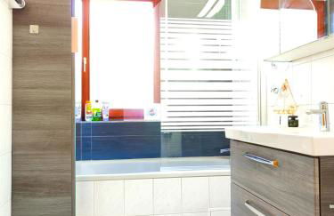 Terminal Design Apartment - Terrasse & waipu TV, nahe Stuttgart Messe & Böblingen - Photo 21