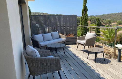 Magnifique villa vue mer avec piscine - Photo 25