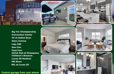 Downtown 1 mi Sleeps 6 wRooftop 3BR 4BED New built Modern Stylish Luxury - Foto 2