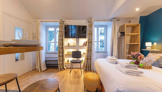 Pleasant Studio - 2P - Sentier - Foto 2, Habitación