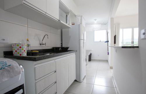 Jardim das Palmeiras, piscinas, lazer, estacionamento coberto, prox. Praia Grande - Foto 8