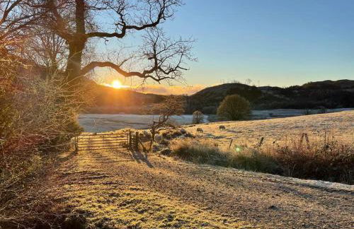 Spacious lodge with king sized bed - Foto 7