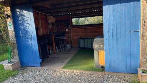 Pembrokeshire Shepherd hut with hottub - Foto 5
