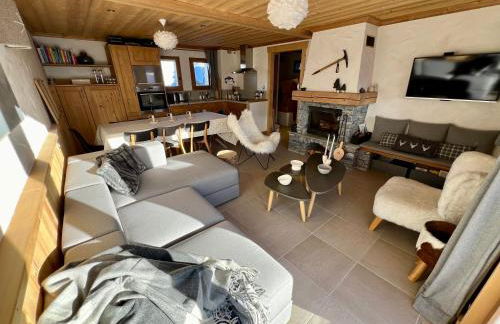 Chalet familial idéal 2 familles nombreuses Ski aux pied 12 pers Plagne Soleil - Foto 1