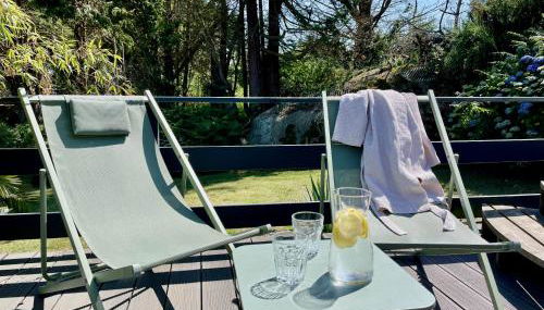 Scorfel Lodge, Northwood, Bain nordique, terrasse - Foto 4