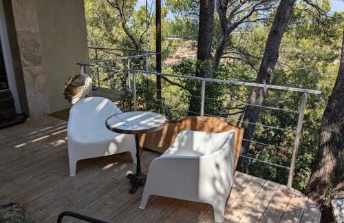 Charme, vue et piscine naturelle - Foto 8