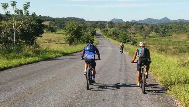 Cycling to Bosque das Águas