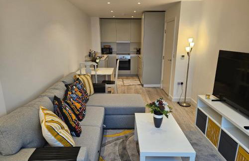 Stylish 1BDR Flat with 24hr Concierge East Croydon - Foto 2