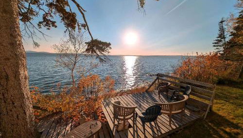 Spacious Waterfront Cottage with Private Beach and Deck, Near Acadia National Park in Hancock Point, Maine - Photo 2