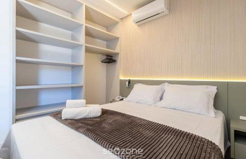 Aptos em prédio com piscina a 180m da Praia em Bombinhas - SFRs - Foto 32