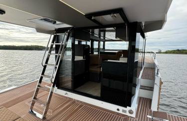 Yacht als Wohnung zu vermieten Hausboot direkt Tempelhofer Hafen - Foto 10