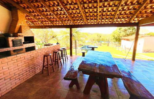 Rancho Sossego - Casa a 100m do Lago Corumbá IV - Foto 1