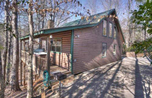 Luxury Cabin Sleeps 8 with creekside fire pit near Helen GA - Foto 37