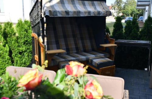 Elegantes & modernes Apartment NeLi mit Terrasse, 100m zum Hafen Röbel Müritz - Foto 19