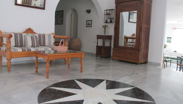 Zona de estar del vestíbulo