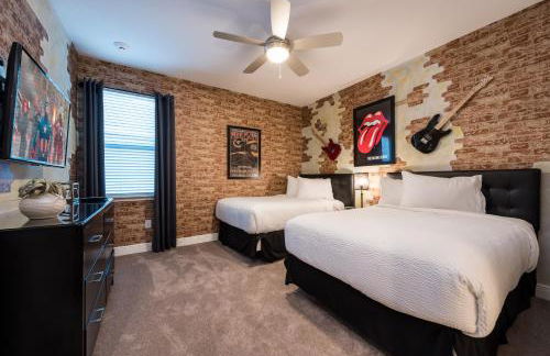 Exquisite Home With Theater, Themed Rooms Near Disney With Waterpark & Resort Access At Encore Resort- 7664Ff - Foto 33