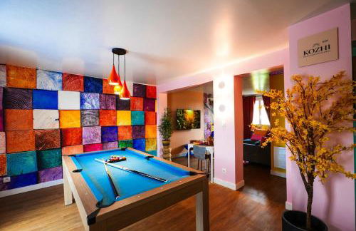 Suite Kozhi - Balnéo privative, Billard, Vidéoprojecteur - Bretagne Sud - Foto 7