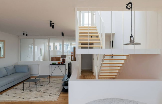 Top Floor New Duplex Stunning View In Trendy St Gilles - Foto 53