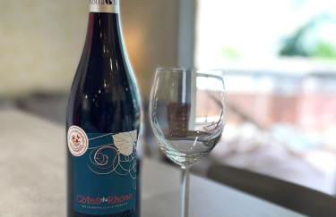 Voiron centre, grande terrasse, parking, calme - Foto 11