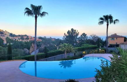 Seaview house, close Cannes, pool, garden. garage - Foto 33