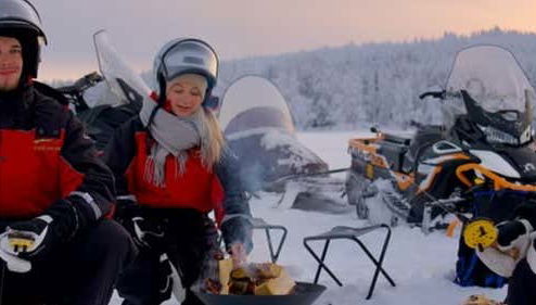 Snowmobile Ride & Ice Fishing