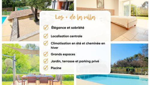 Magnifique villa - piscine chauffée - Côte d'Azur - Foto 3, sunbed