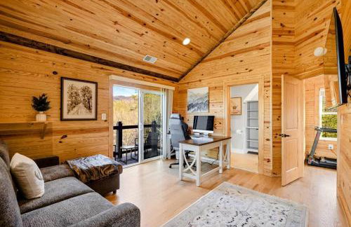 Luxury A Frame 5BR Hot Tub & Mountain Views - Foto 33