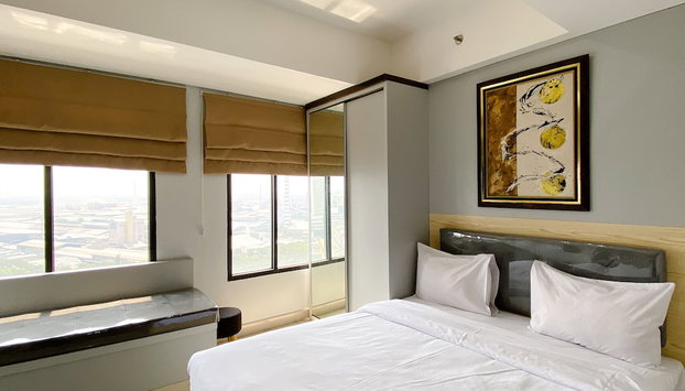 Minimalist And Comfy Studio At Pollux Chadstone Apartment - Foto 3, Habitación