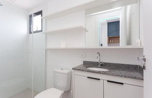 One House – Academia, Piscina e Coworking | Gonzaga Stays - Foto 60