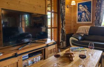 Appartement dans chalet aux saisies-100m des pistes-cœur station 13 pers - Foto 9