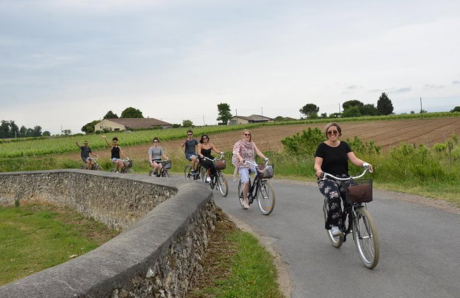 "Explora Saint-Émilion en bicicletas eléctricas: Grupo pequeño, excursión de medio día" - Foto 4