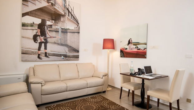 Sitzecke in der Lobby