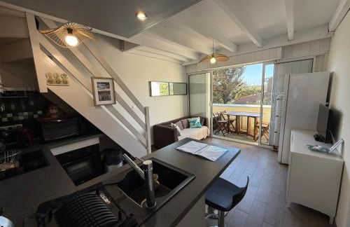 Hourtin Vibes - Appartement 4 à 6 personnes à 150m de la plage - 2 chambres et mezzanine - Foto 1