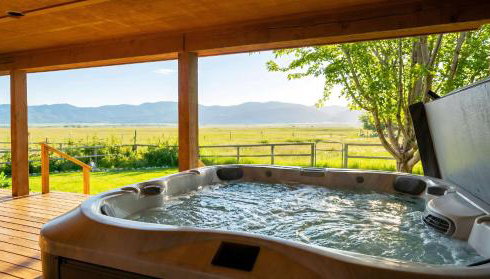Upscale Hot Tub Wildlife Views - Foto 3