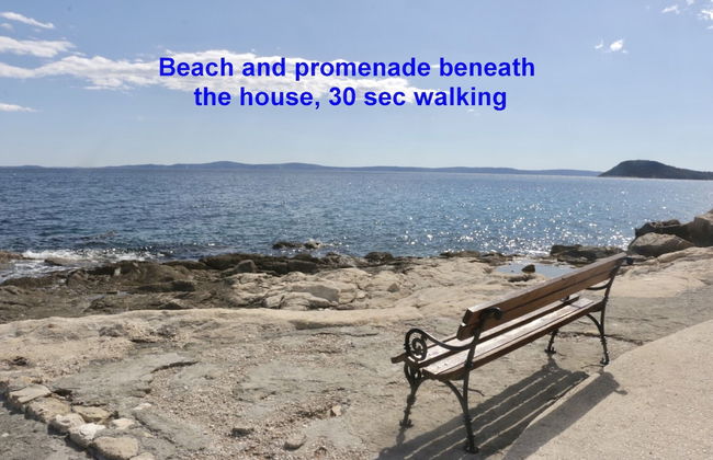 Beachfront Apartment Drazen, With Patio & Parking - Foto 36