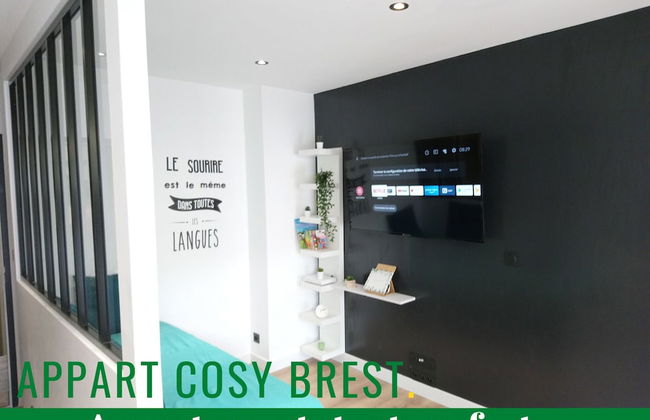 Appart Cosy Brest Les 4 Moulins - Foto 39