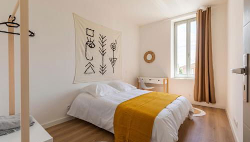 ABEILLE - 2 chambres et 1 canapé-lit, 1er étage, parking - Foto 2, towels